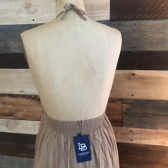 Bohemian Halter Top Maxi Dress - Picture 3 of 4